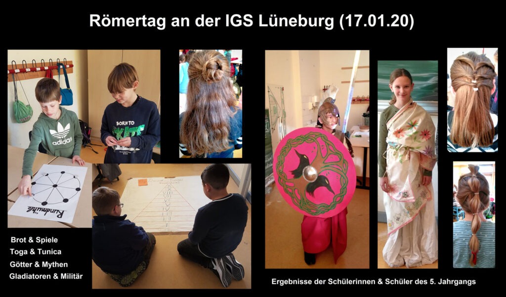 Römertag im 5. Jahrgang - IGS Lüneburg 2020